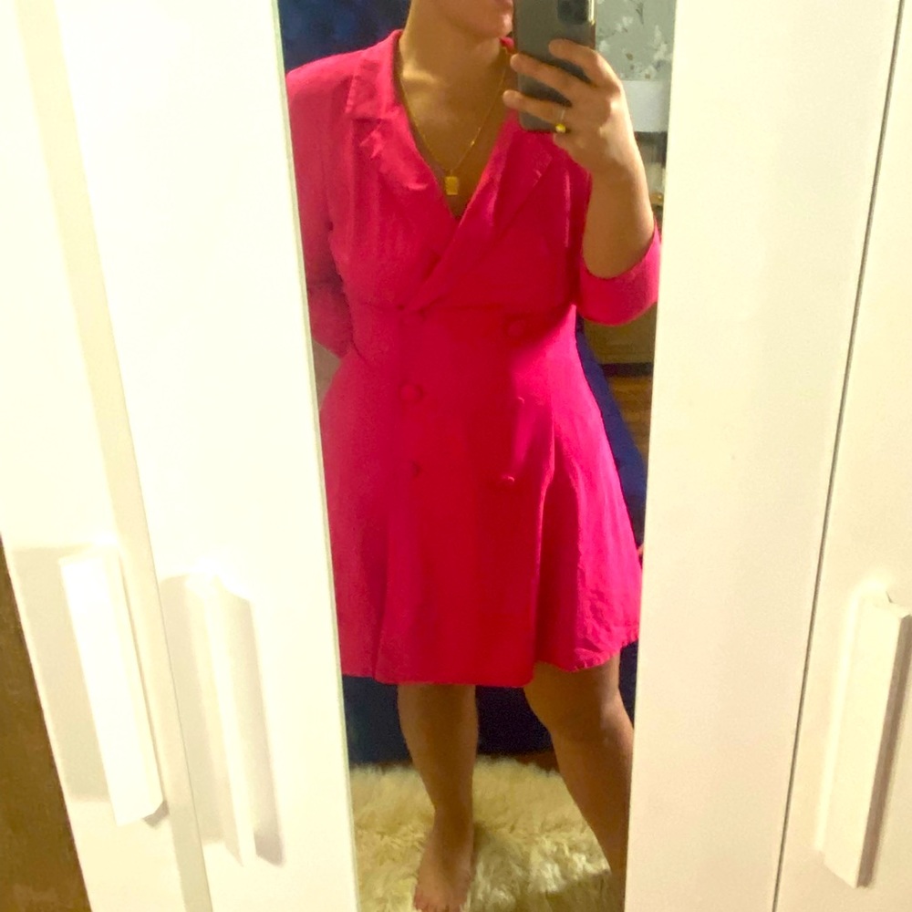 ASOS A-line Mini Tuxedo Dress